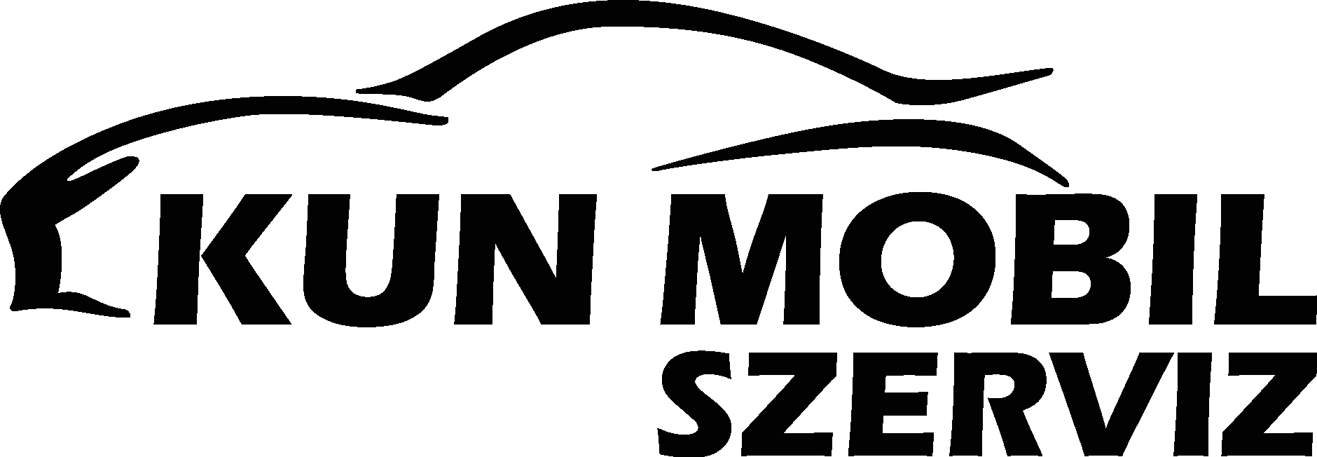 Kun Mobil Black Old Logo Vector Logo